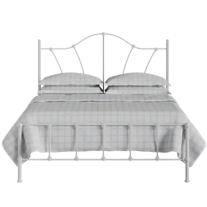 Claudia iron/metal bed in white - Thumbnail