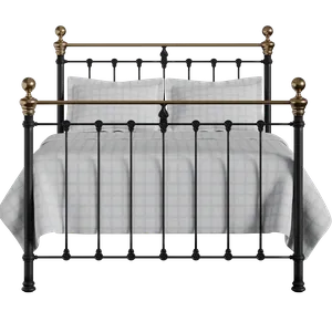 Hamilton iron/metal bed in black - Thumbnail
