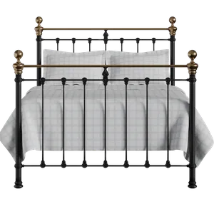 Hamilton ijzeren bed in zwart - Thumbnail