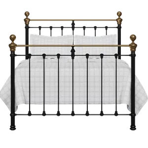 Hamilton iron/metal bed in black - Thumbnail