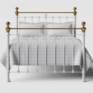 Hamilton iron/metal bed in white - Thumbnail