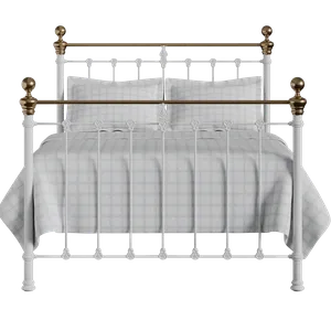 Hamilton ijzeren bed in wit - Thumbnail