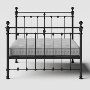 Hamilton Solo cama de metal en negro con colchón - Thumbnail