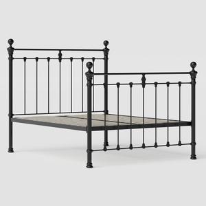 Hamilton Solo iron/metal bed in black - Thumbnail