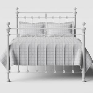 Hamilton Solo iron/metal bed in white - Thumbnail