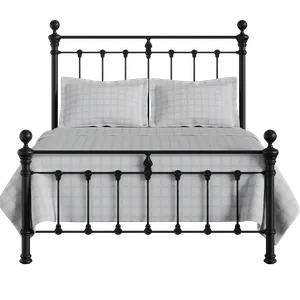 Hamilton Solo Low Footend iron/metal bed in black - Thumbnail