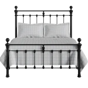 Hamilton Solo Low Footend Metallbett in Schwarz - Thumbnail