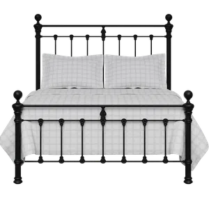 Hamilton Solo Low Footend iron/metal bed in black - Thumbnail