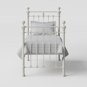 Hamilton Solo cama individual de metal en crema - Thumbnail