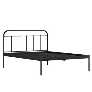 Hampton iron/metal bed in black with drawers - Thumbnail