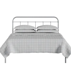 Hampton iron/metal bed in silver - Thumbnail