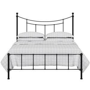 Isabelle iron/metal bed in black - Thumbnail