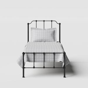 Julia iron/metal single bed in black - Thumbnail