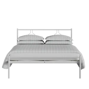 Meiji iron/metal bed in white - Thumbnail