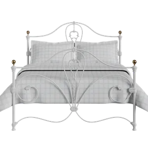 Melrose ijzeren bed in wit - Thumbnail