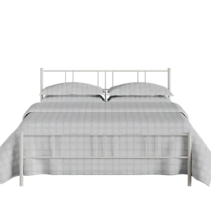 Mortlake iron/metal bed in ivory - Thumbnail