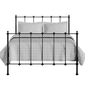 Paris iron/metal bed in black - Thumbnail