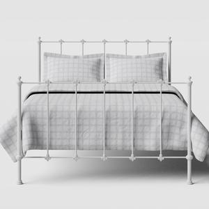 Paris iron/metal bed in white - Thumbnail
