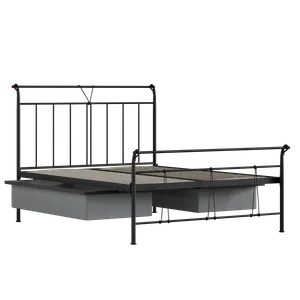 Pellini ijzeren bed in zwart met lades - Thumbnail