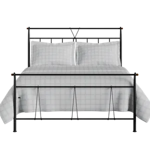 Pellini ijzeren bed in zwart - Thumbnail