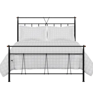 Pellini ijzeren bed in zwart - Thumbnail