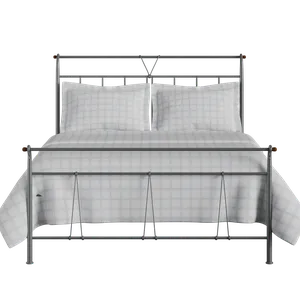 Pellini iron/metal bed in pewter - Thumbnail