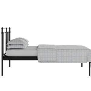 Richmond ijzeren bed in zwart met matras - Thumbnail