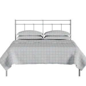 Richmond iron/metal bed in silver - Thumbnail