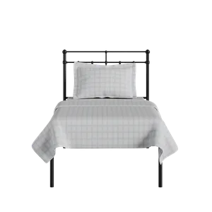 Richmond iron/metal single bed in black - Thumbnail