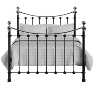 Selkirk Chromo ijzeren bed in zwart - Thumbnail