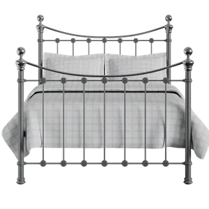 Selkirk Chromo iron/metal bed in pewter - Thumbnail