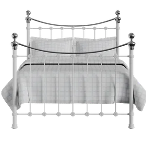 Selkirk Chromo iron/metal bed in white - Thumbnail