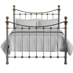 Selkirk iron/metal bed in pewter - Thumbnail