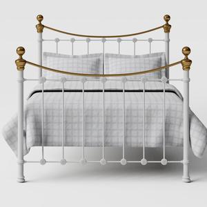 Selkirk iron/metal bed in white - Thumbnail