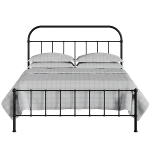 Solomon ijzeren bed in zwart - Thumbnail