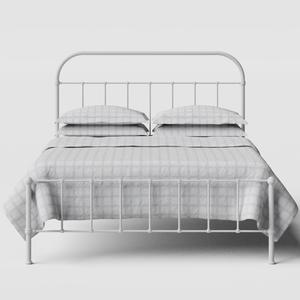 Solomon iron/metal bed in white - Thumbnail