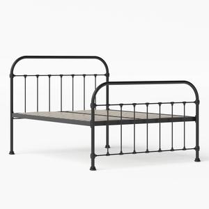 Timolin iron/metal bed in black - Thumbnail
