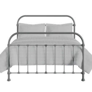 Timolin iron/metal bed in pewter - Thumbnail