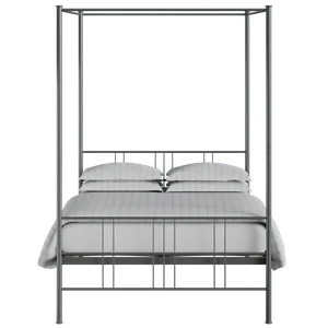 Toulon iron/metal bed in pewter - Thumbnail