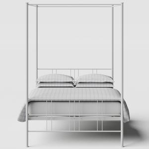 Toulon iron/metal bed in white - Thumbnail