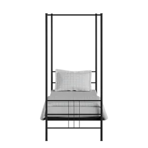 Toulon cama individual de metal en negro - Thumbnail