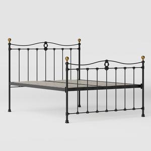 Tulsk iron/metal bed in black - Thumbnail
