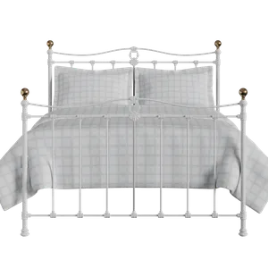 Tulsk ijzeren bed in wit - Thumbnail