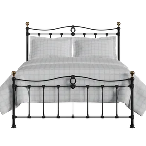Tulsk Low Footend iron/metal bed in black - Thumbnail