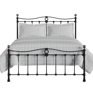 Tulsk Low Footend ijzeren bed in zwart - Thumbnail