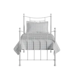 Winchester lit simple en métal blanc - Thumbnail