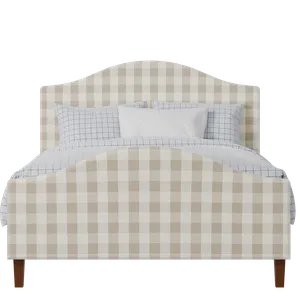Burley upholstered bed in Romo Kemble Putty fabric - Thumbnail