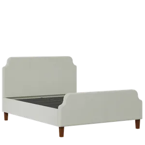 Charing upholstered bed in mineral fabric - Thumbnail