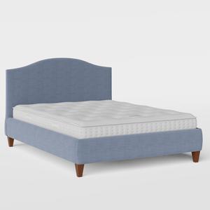 Daniella stoffen bed in blauw - Thumbnail