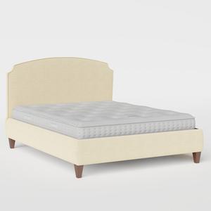 Lide with Piping cama tapizada en tela natural - Thumbnail